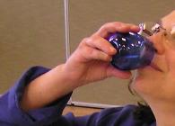 Olive oil tasting for sensory assessment