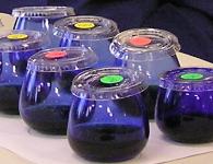 Olive oil tasting glasses